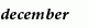 december